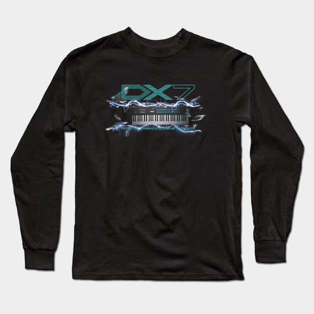 YAMAHA DX7 #1 Long Sleeve T-Shirt by RickTurner